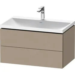 Duravit L-Cube c-shaped Set wandhängend Leinen Matt 800x480x480 mm - LC6951O75750000 LC6951O75750000