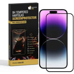 1x 9H Panzerglas für iPhone 16 FULL COVER HD KLAR echtes Tempered Glass Panzerfolie Displayschutz Schutzglas Hartglas Schutzfolie Screen-Protector