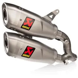 Akrapovic Slip-On Line Titanium Endschalldämpfer, silber