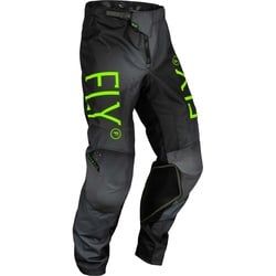Fly Racing Kinetic Prodigy 2024 Kinder Motocross Hose, schwarz-grün, Größe 24