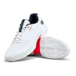 Wilson Rush Lite 5.0 Clay/Sandplatz weiss/mint/coral Herren Tennisschuh weiß 44 2/3 EU