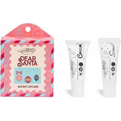 puroBIO Cosmetics Dear Santa SECRET Geschenkset für Lippen 2 St.
