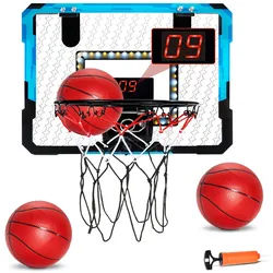 VEVOR Mini Basketball Korb Set Kinder Anzeigetafel Basketballkorb 390x395x285mm
