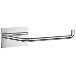 Toilettenpapierhalter , Chromfarben , Metall , 16x5x5 cm , Badezimmer, WC Ausstattung, Toilettenpapierhalter