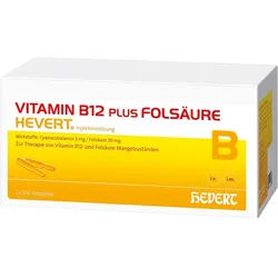 Vitamin B12 plus Folsäure Hevert Ampullen-Paare