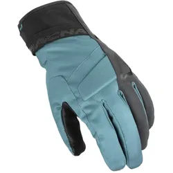 Macna Daunta RTX NightEye wasserdichte Damen Motorrad Handschuhe, schwarz-blau, Größe XL