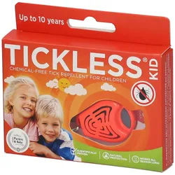 Tickless® Kid Ultraschall-Expulsator Zecke/Chip Orange