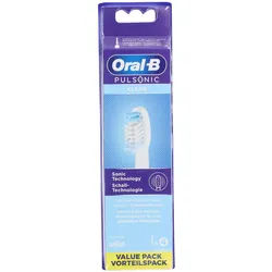 Oral-B Aufsteckbürsten Pulsonic Clean Zahnbürste 4 St weiss