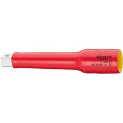 HAZET Verlängerung schutzisoliert 917KV-5 Vierkant hohl 12,5 mm (1/2 Zoll) Vierkant massiv 12,5 mm (1/2 Zoll)