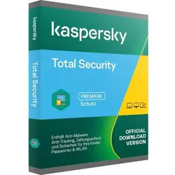 Kaspersky Total Security 2025 | 2 Geräte / 2 Jahre, Sofortdownload + Produktschlüssel