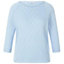 Le pull 100% coton Supima® Peter Hahn bleu