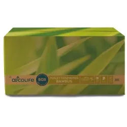 Fripa oecolife Toilettenpapier, BAMBUS, 3-lagig, naturbeige, Weiches Klopapier aus 100% ungebleichtem Bambuszellstoff, 1 Karton = 12 Rollen à 250 Blatt