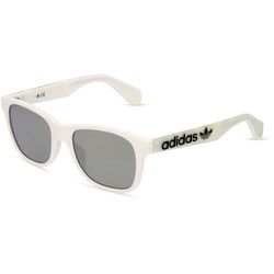 Adidas Originals OR0060 Herren-Sonnenbrille Vollrand Eckig Kunststoff-Gestell, Weiss