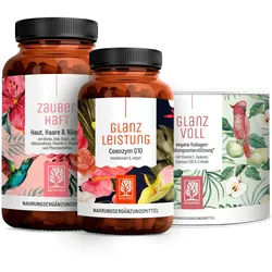 Haut-Haare-Nägel-Paket: Zauberhaft, Glanzleistung, Glanzvoll - Naturtreu® 410,15 g