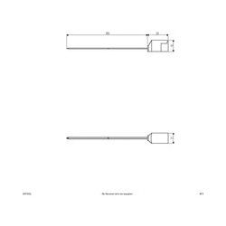 Anschlussleitung für Bordo-Serie, Länge 15 cm