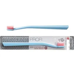 Swissdent Pflege ZahnbuerstenExtra SoftProfi Gentle Zahnbürsten für extrem empfindliche Zähne Hellblau/Hellpink 1 Stk.