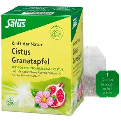 CISTUS GRANATAPFEL Tee Kraft der Natur Salus Fbtl. 15 St