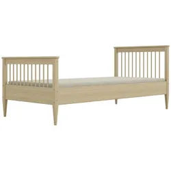 Raumhirsch Furniture Kinderbett Emili 80/90 -160/180/200 cm natur unbehandelt 90/180 , Sonoma Eiche , Holz , Rechteckig , 80x200 cm , Babymöbel & Kindermöbel, Kinderzimmer & Jugendzimmer, Kinderbetten