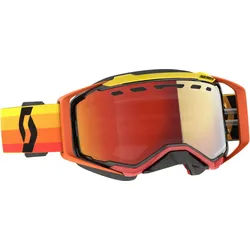 Scott Prospect Orange/Gelbe Ski Brille, gelb-orange für Männer