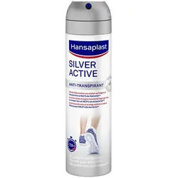 Hansaplast Silver Active Fußdeo Spray 150 ml Unisex 150 ml Spray