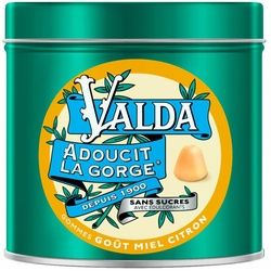 Valda zuckerfreie Honig-Lemon-Gummis Erweicht Den Hals 140g
