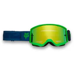 FOX Main Taunt Mirrored Lens Motocross Brille, blau für Männer