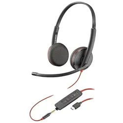 Blackwire C3225 | On Ear headset | Microphone | Active noisereduction