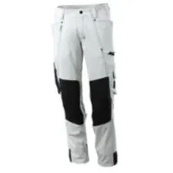 Mascot Hose mit Knietaschen Stretchstoff Hose Größe 90C52 weiss