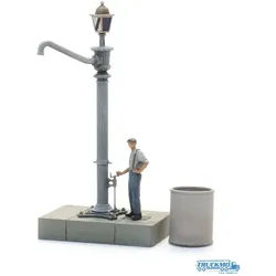 Artitec Fertigmodell Wasserkran PLM M-12 + Figur 387.590