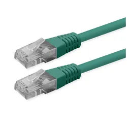 ROLINE Patchkabel Cat.6 (Class E) LAN-Kabel, RJ-45 Männlich (Stecker), RJ-45 Männlich (Stecker) (150.0 cm), UTP, PoE grün