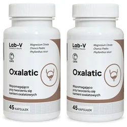 Lab-v Oxalatic – Unterstützung für Katzen bei der Bildung von Oxalatsteinen, 2x45 Kapseln