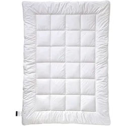 Billerbeck Ganzjahresdecke E38 Kenia Uno , Weiß , Textil , Füllung: Polyester, Hohlfaser , 140x200 cm , temperaturausgleichend, strapazierfähig, weich und anschmiegsam, pflegeleicht, passt sich perfekt der Körperform an, luftdurchlässig, Tasche , Heimtextilien, Kopfpolster & Bettdecken, Bettdecken, Ganzjahresdecken