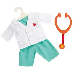 Dolls Doctor's Outfit with Stethoscope 28-35 cm