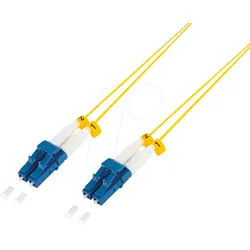 LOGILINK FS0LC02 - Patchkabel LWL, LC Duplex, 9/125 μm, OS2, 2 m