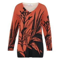 Le pull col V à manches longues Peter Hahn noir