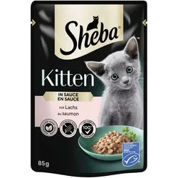 Sheba Kitten mit Lachs in Sauce 28x85 g