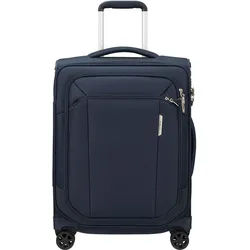 Samsonite Respark Trolley mit 4 Rollen 55cm Strict + GRATIS HOTELGUTSCHEIN Midnight Blue