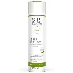 Siriderma Pflege-Shampoo ohne Duftstoffe - Parabene & Silikone, bei sensibler Kopfhaut Shampoo 250 ml Unisex