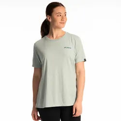 Klim Canyon Tri-Blend Damen T-Shirt, grau-grün, Größe XL