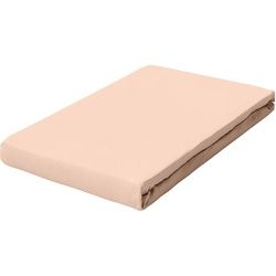 Schlafgut Boxspring-Spannleintuch , Hellrot , Textil , 90-100x190-220 cm , Grüner Punkt, Textiles Vertrauen - Oeko-Tex®, Hohenstein, AZO-frei, Oeko-Tex® Made IN Green , Rundumgummi, bügelfrei, keine Sondergrößen, weich und anschmiegsam, perfekter Sitz , Heimtextilien, Bettwäsche & Leintücher, Leintücher, Spannleintücher Boxspringbett