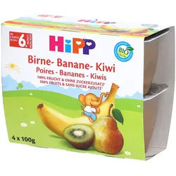 Hipp Fruchtige Pause Birne-Banane-Kiwi ab 6 Monaten