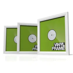 GLORIOUS Mischpult, (Vinyl Frame Set white, DJ-Möbel, Vinyl Aufbewahrung), Vinyl Frame Set 12" White - Vinyl Aufbewahrung weiß