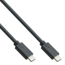 Inline USB 3.2 Gen.2 Kabel, Typ C 2m schwarz