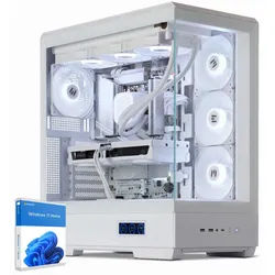 Sedatech UCCW410I1I1HF - Watercooling Gaming-PC (AMD Ryzen 7 7700X 8x 4.5GHz (max 5.4GHz), Geforce RTX5070 White 12GB, 32 GB RAM, 2000 GB SSD, Watercooling, Wlan 6E)
