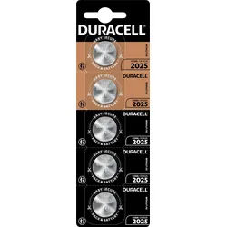 Duracell Batterie Lithium, Knopfzelle, CR2025, 3V Electronics, Retail Blister (5-Pack)