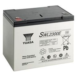 Yuasa Blei-Akku SWL2300 Pb 12V / 80Ah 10-12 Jahresbatterie, M6 innen