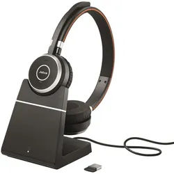 Jabra Evolve 65 TE UC Stereo Headset On-Ear