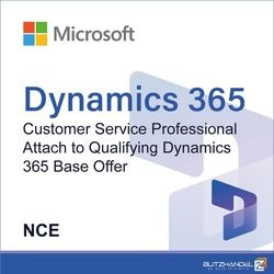 Dynamics 365 Customer Service Professional Attach to Qualifying Dynamics 365 Base Offer (NCE)
