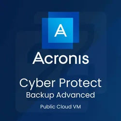 Acronis Cyber Protect - Backup Advanced Public Cloud VM