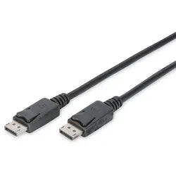 ASSMANN DisplayPort Kabel 5.0mVerriegelung Full HD 1080p sw.